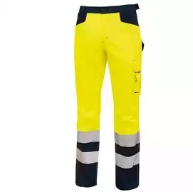 Pantalone invernale alta visibilitA' Beacon giallo flo taglia L  