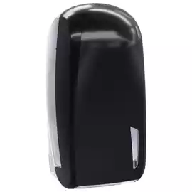 Dispenserper carta igienica interfogliata Skin Carbon piegata a V e Z...