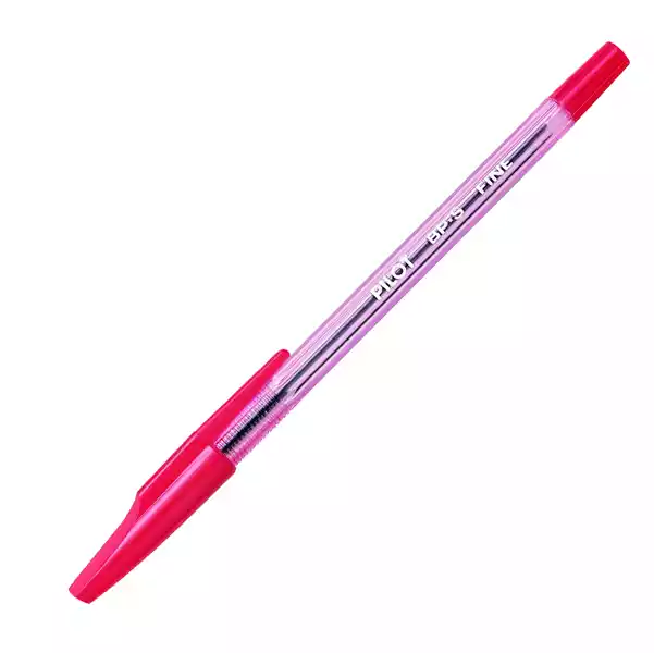 Penna a sfera BP S punta fine 0,7mm rosso Pilot